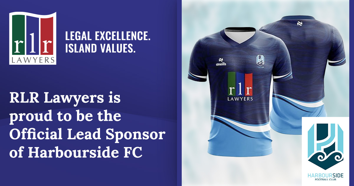 RLR is the official lead sponsor of Harbourside FC